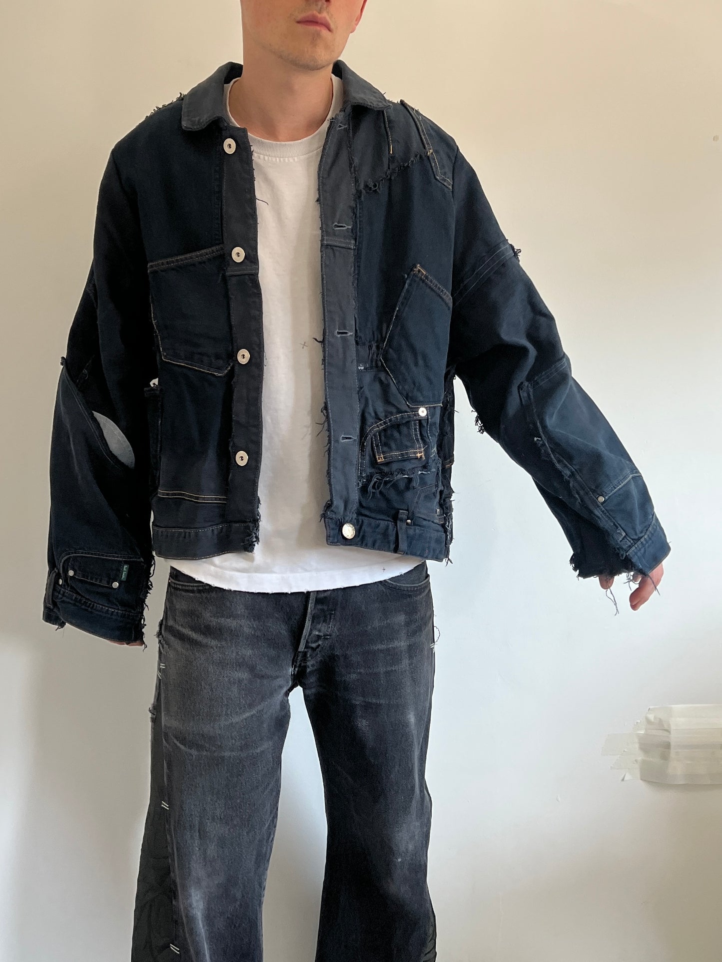 DENIM INFUSION JACKET {M/L}