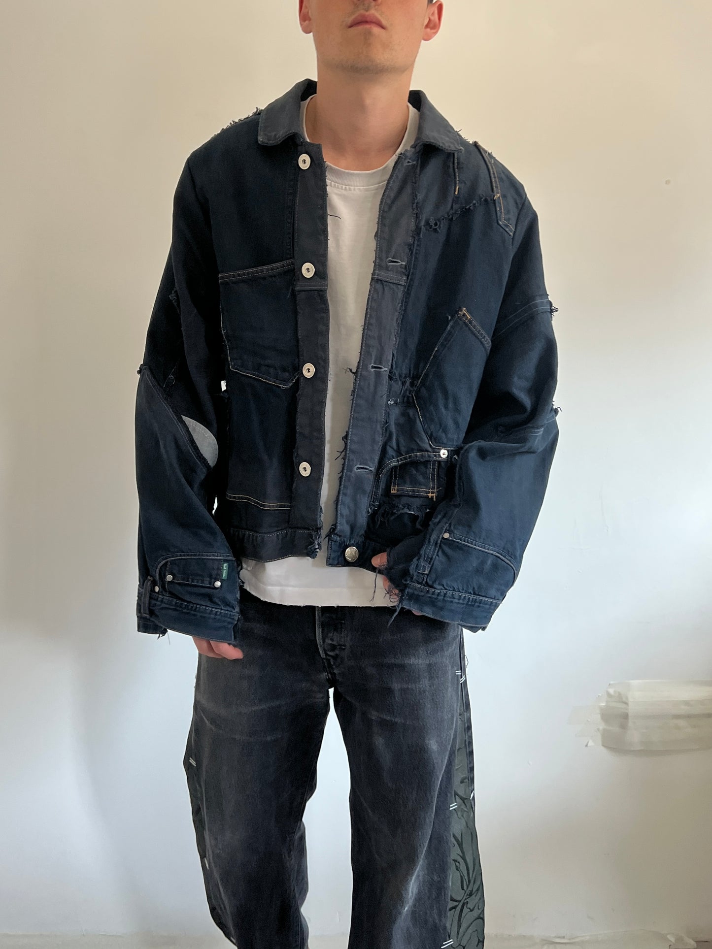 DENIM INFUSION JACKET {M/L}