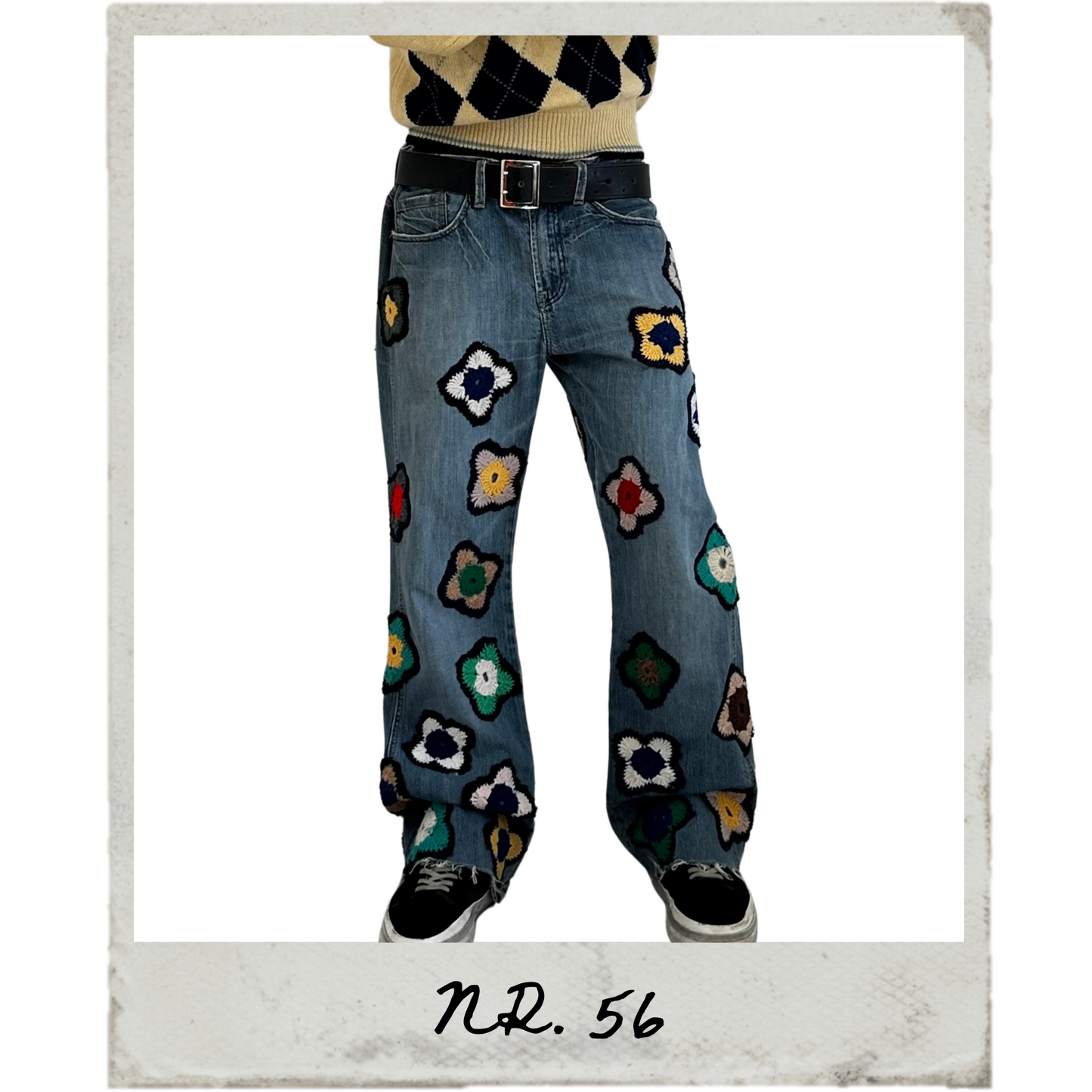 FLOWER PANTS {36x33}
