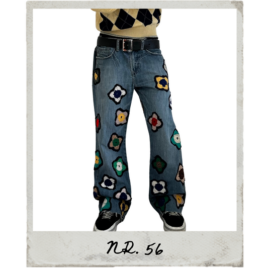FLOWER PANTS {36x33}