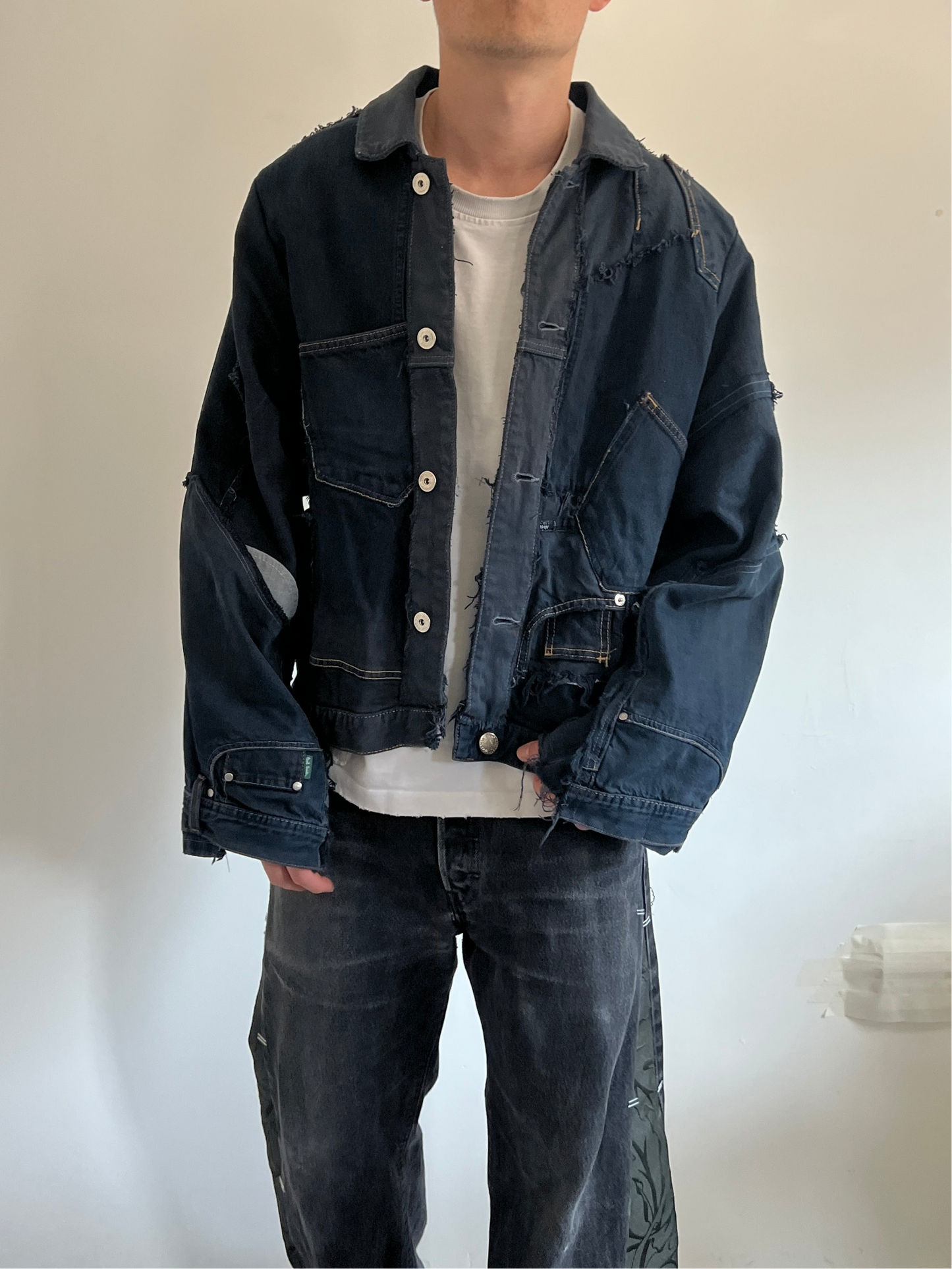 DENIM INFUSION JACKET {M/L}