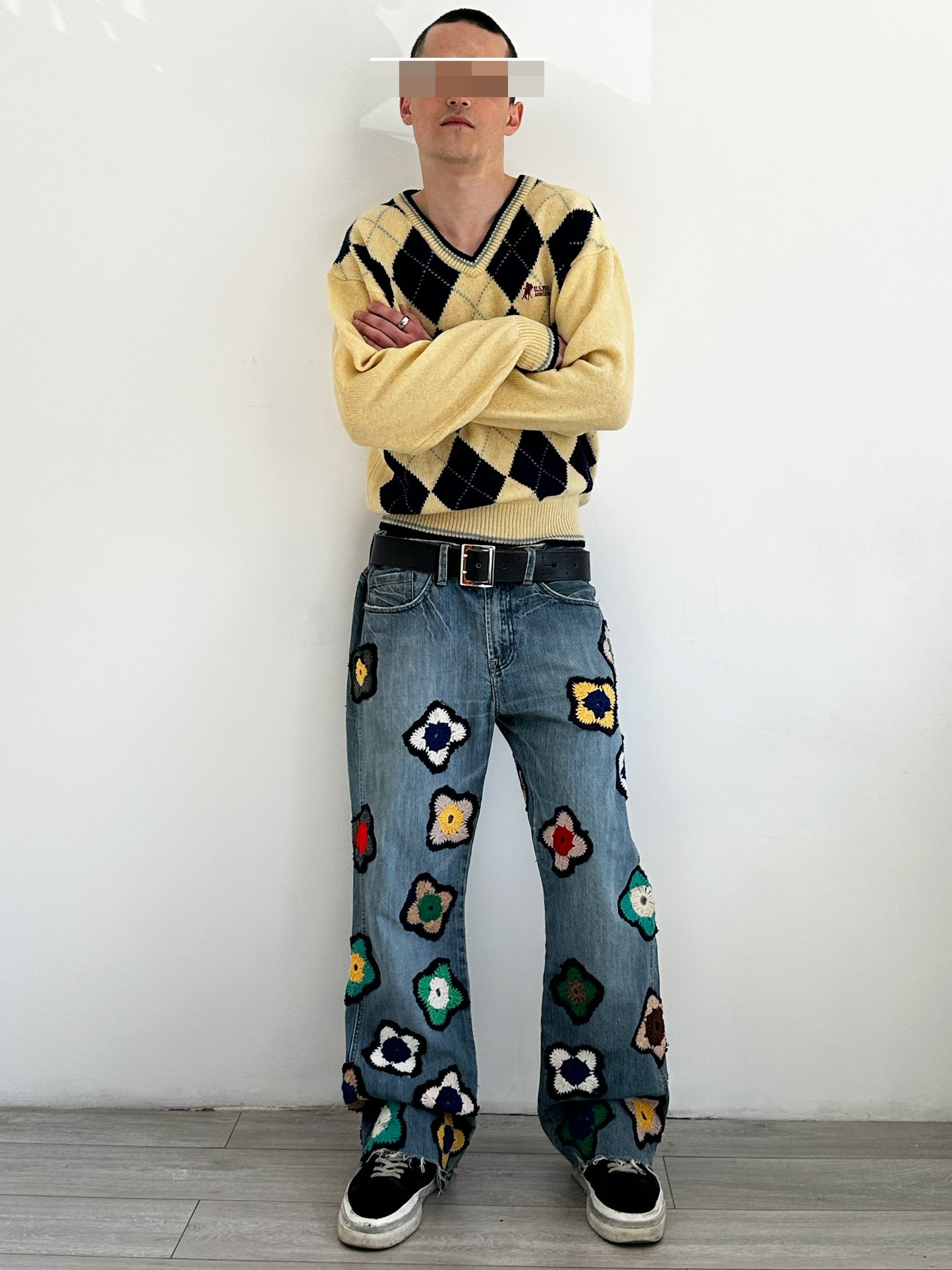 FLOWER PANTS {36x33}