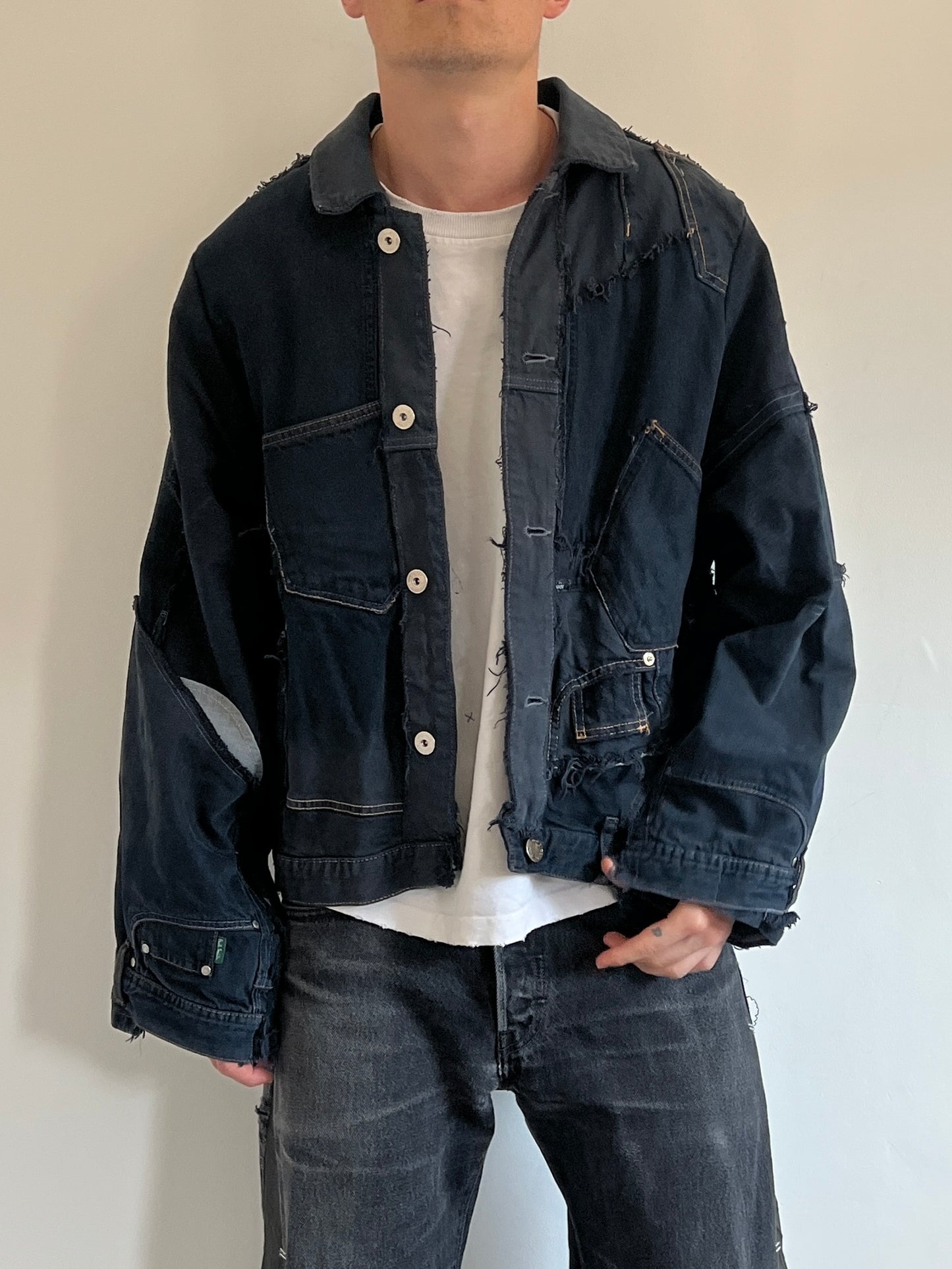 DENIM INFUSION JACKET {M/L}